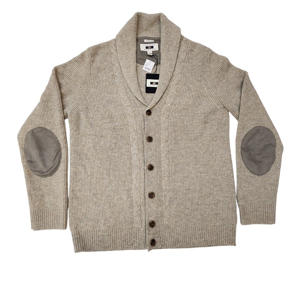 Joseph Abboud Men's Wool Blend Cardigan Sweater Sz. L NWT - Picture 3 of 11